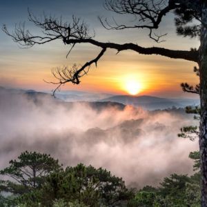 Phố núi tháng 3 1 Phố núi tháng 3