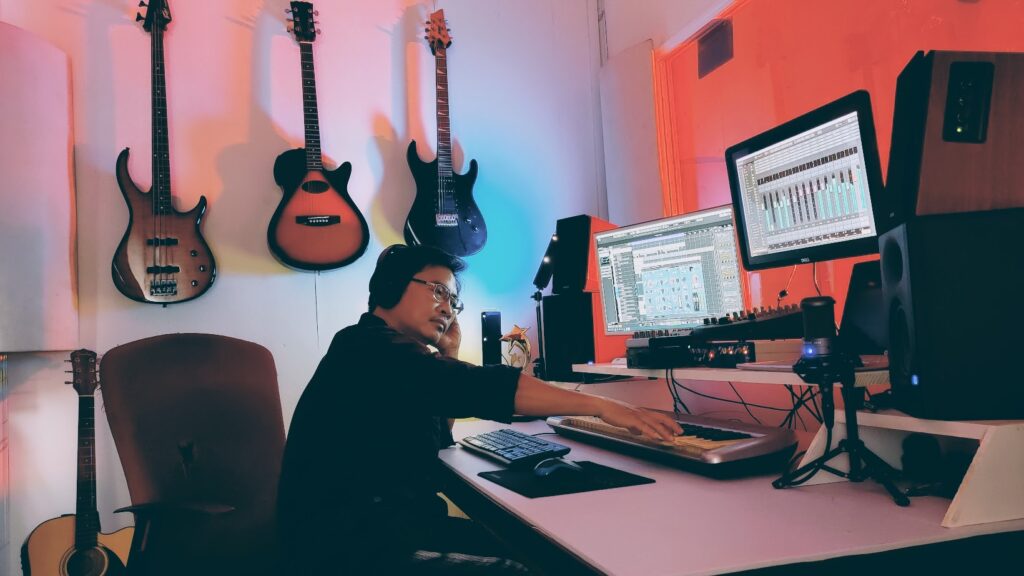 Phòng thu làm nhạc beat